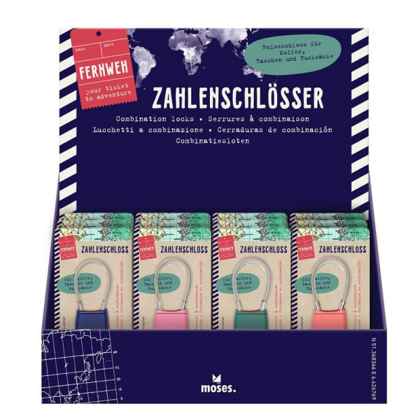 Moses Locker Βαλίτσας (Πράσινο)