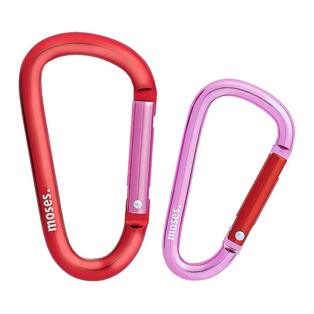 Moses Karabiner Πολλαπλών Χρήσεων Ταξιδιού (Κόκκινο - Ρόζ)