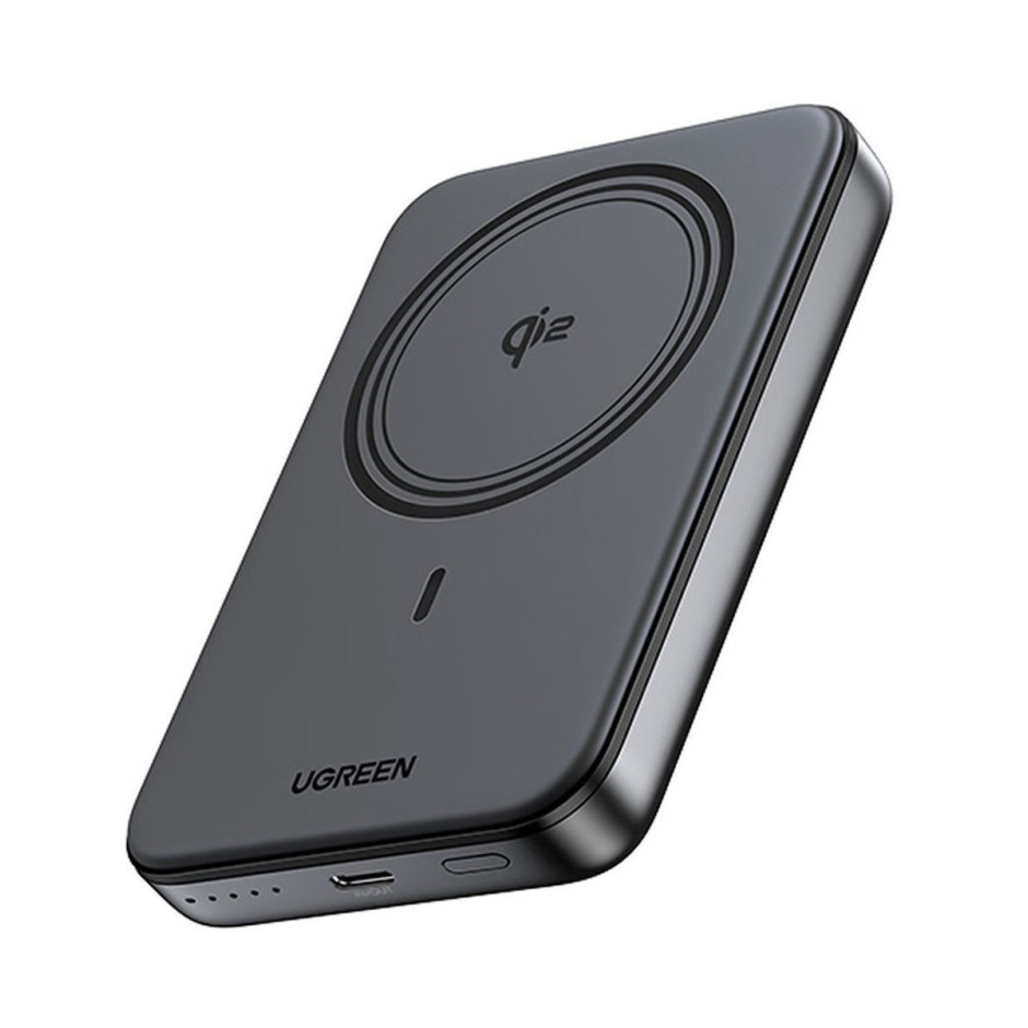 Ugreen PB763/55135B Power Bank 10000mAh PD 20W Qi2 , με Ασύρματη Φόρτιση Magnetic (Μαύρο)
