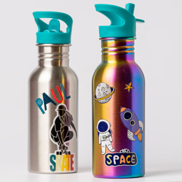 Jabalou Αδιάβροχα Αυτοκόλλητα για διακόσμηση Φαγητοδοχείων (Letters)