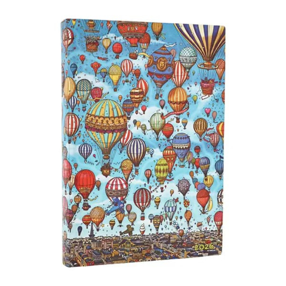 Paperblanks Ημερολόγιο Balloon Festival - Pierre the Maze Detective