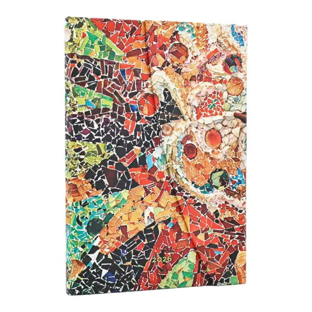 Paperblanks Ημερολόγιο Gaudi’s Sun - Gaudi’s Mosaics