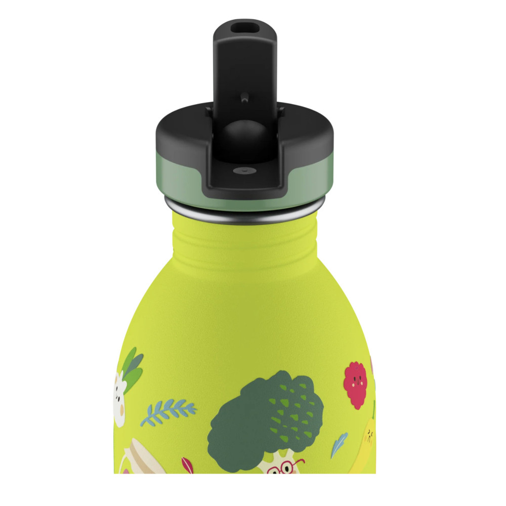 24Bottles Kids Bottle Ανοξείδωτο Μπουκάλι 0.50lt (Veggie Friends)