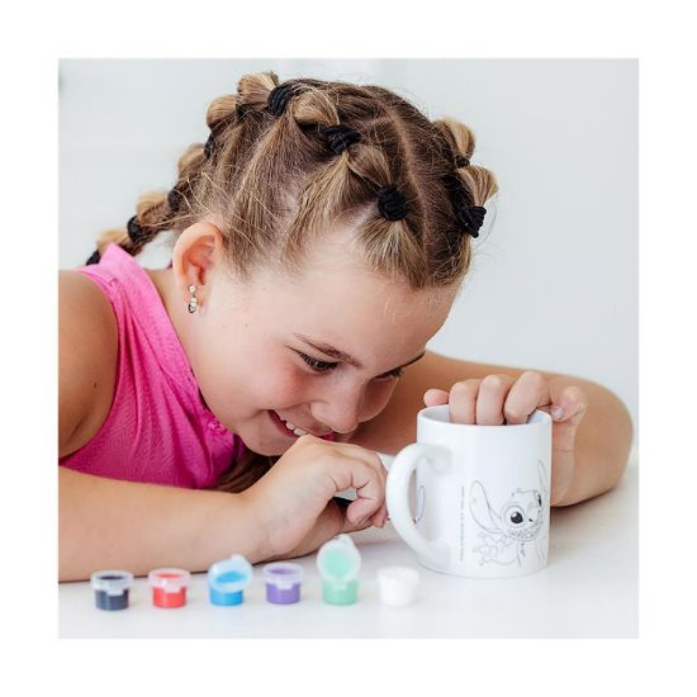 Totum Κούπα Κεραμική Stitch - Paint Your Own Mug