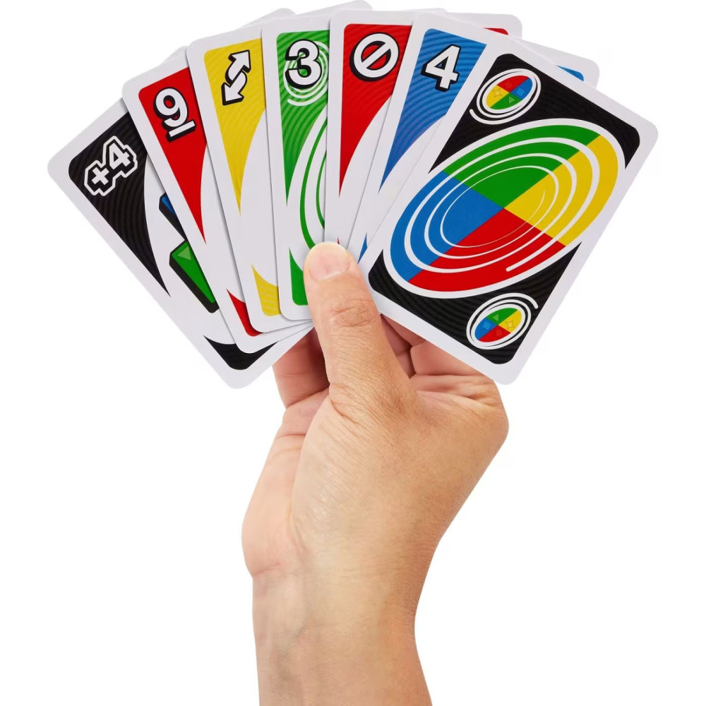 Mattel Uno Spin Επιτραπέζιο Παιχνίδι με Κάρτες (JGR00)