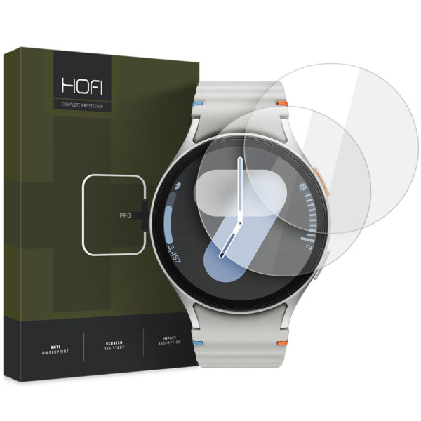 Hofi Hartowane GLASS PRO+ Προστατευτικό Tempered Glass 2-PACK για Samsung Galaxy Watch 4 / 5 / 6 / 7 / FE (40 MM)