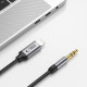 Tech-Protect Ultraboost καλώδιο LIGHTNING σε AUX mini Jack 3.5mm 1m (Μαύρο)