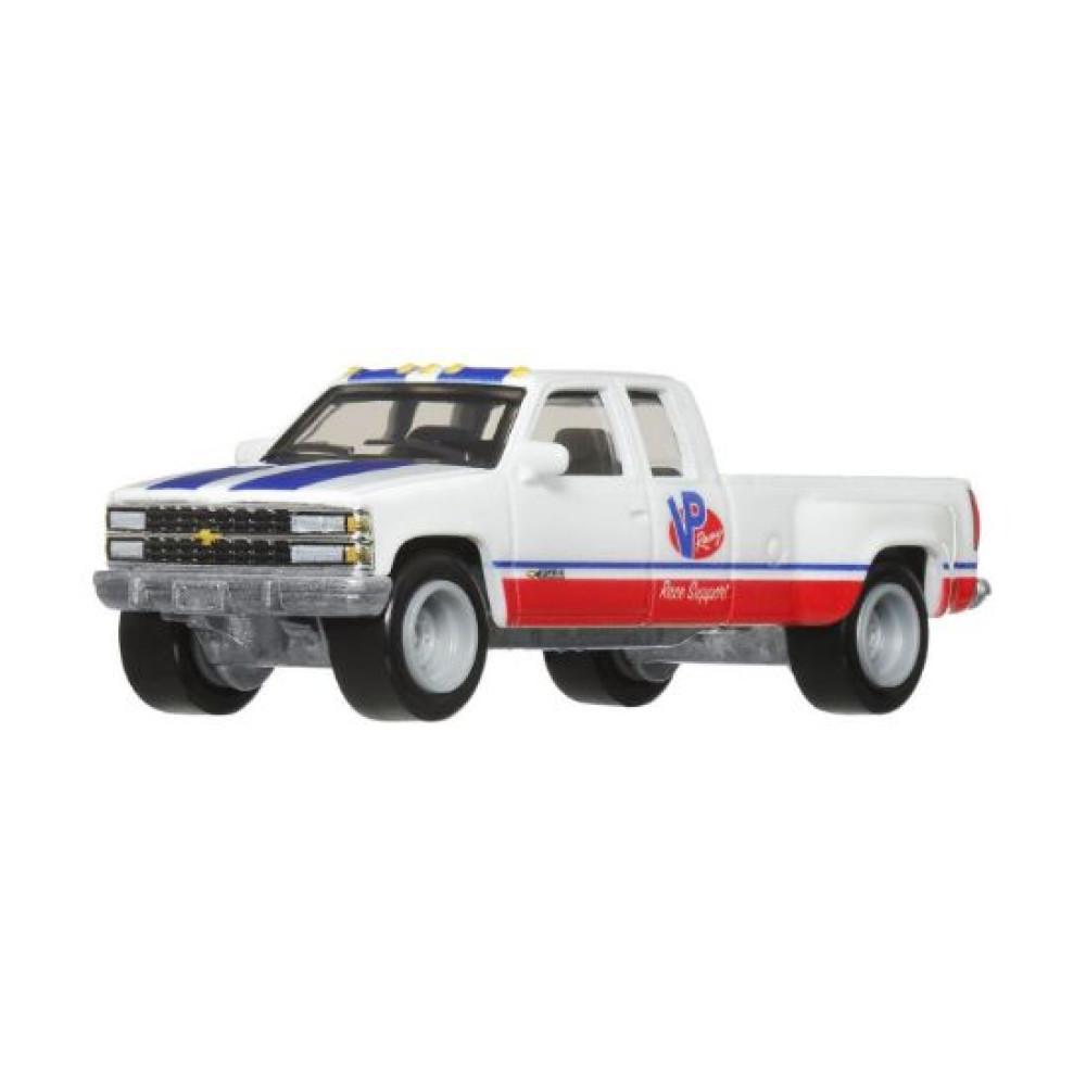 Mattel Hot Wheels Premium Car Culture Team Transport - '63 Chevy Nova '88 Chevy Silverado 3500 VP Racing (HRV42)