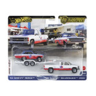 Mattel Hot Wheels Premium Car Culture Team Transport - '63 Chevy Nova '88 Chevy Silverado 3500 VP Racing (HRV42)