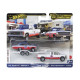 Mattel Hot Wheels Premium Car Culture Team Transport - '63 Chevy Nova '88 Chevy Silverado 3500 VP Racing (HRV42)