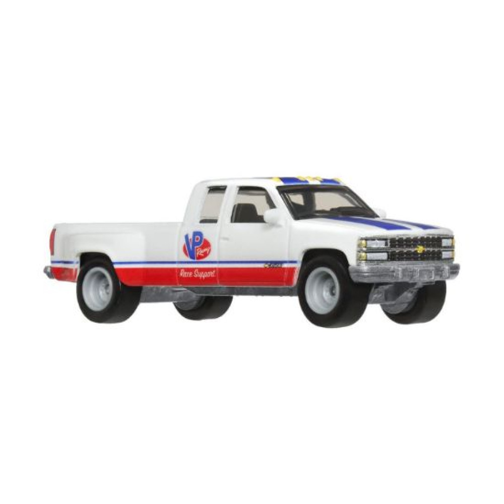 Mattel Hot Wheels Premium Car Culture Team Transport - '63 Chevy Nova '88 Chevy Silverado 3500 VP Racing (HRV42)