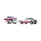 Mattel Hot Wheels Premium Car Culture Team Transport - '63 Chevy Nova '88 Chevy Silverado 3500 VP Racing (HRV42)