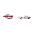 Mattel Hot Wheels Premium Car Culture Team Transport - '63 Chevy Nova '88 Chevy Silverado 3500 VP Racing (HRV42)