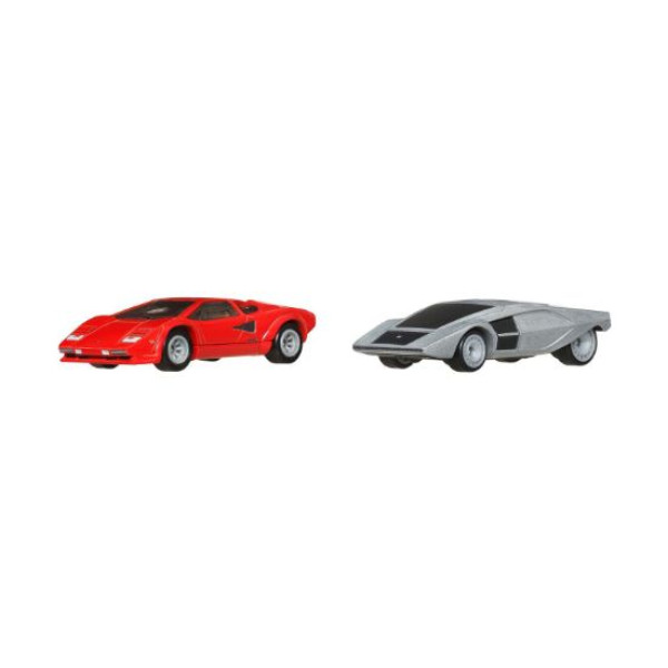Mattel Hot Wheels Premium Car Culture - Lamborghini Countach LP5000 QV & Lancia Stratos Zero (JBL02)