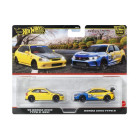 Mattel Hot Wheels Premium Car Culture - 99 Honda Civic Type-R (EK9) & Honda Civic Type-R (JBL00)