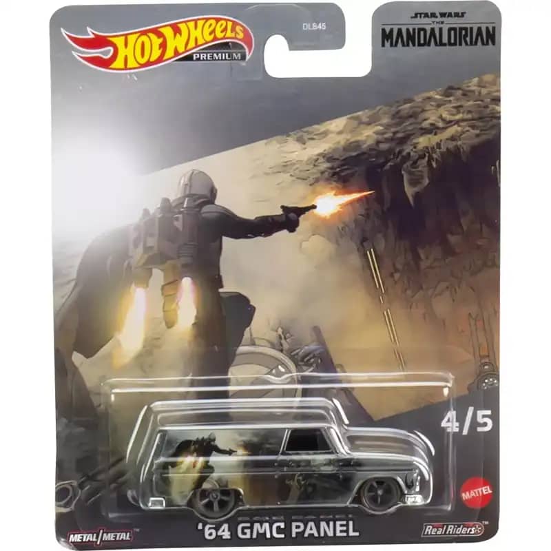 Mattel Hot Wheels Premium Disney: Star Wars The Mandalorian - '64 GMC Panel (HKC94)