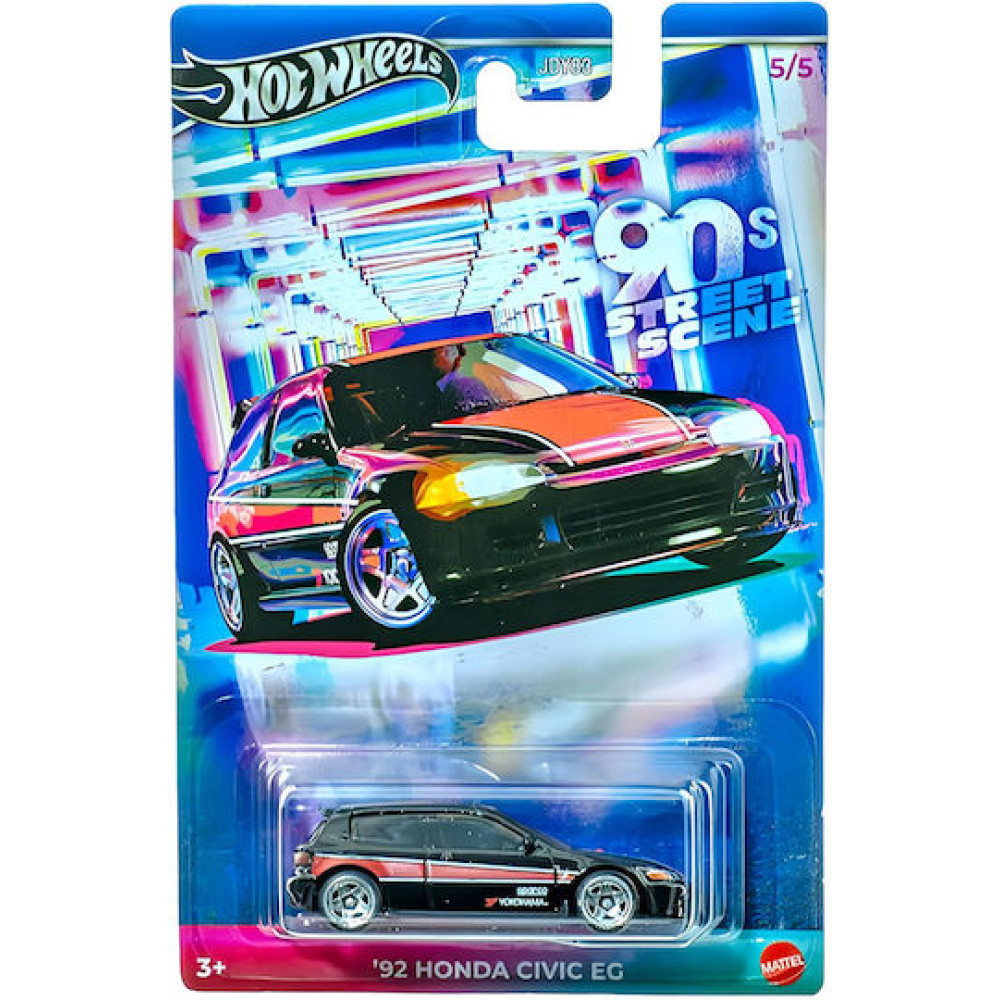 Mattel Hot Wheels: 90’S Street Scene - '92 Honda Civic EG (JCB56)