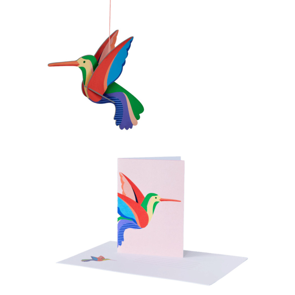 Studio Roof TPO98 Pop Out Card HummingBird
