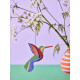 Studio Roof TPO98 Pop Out Card HummingBird