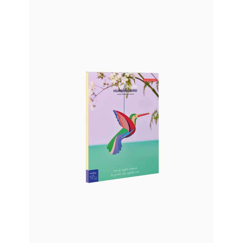 Studio Roof TPO98 Pop Out Card HummingBird