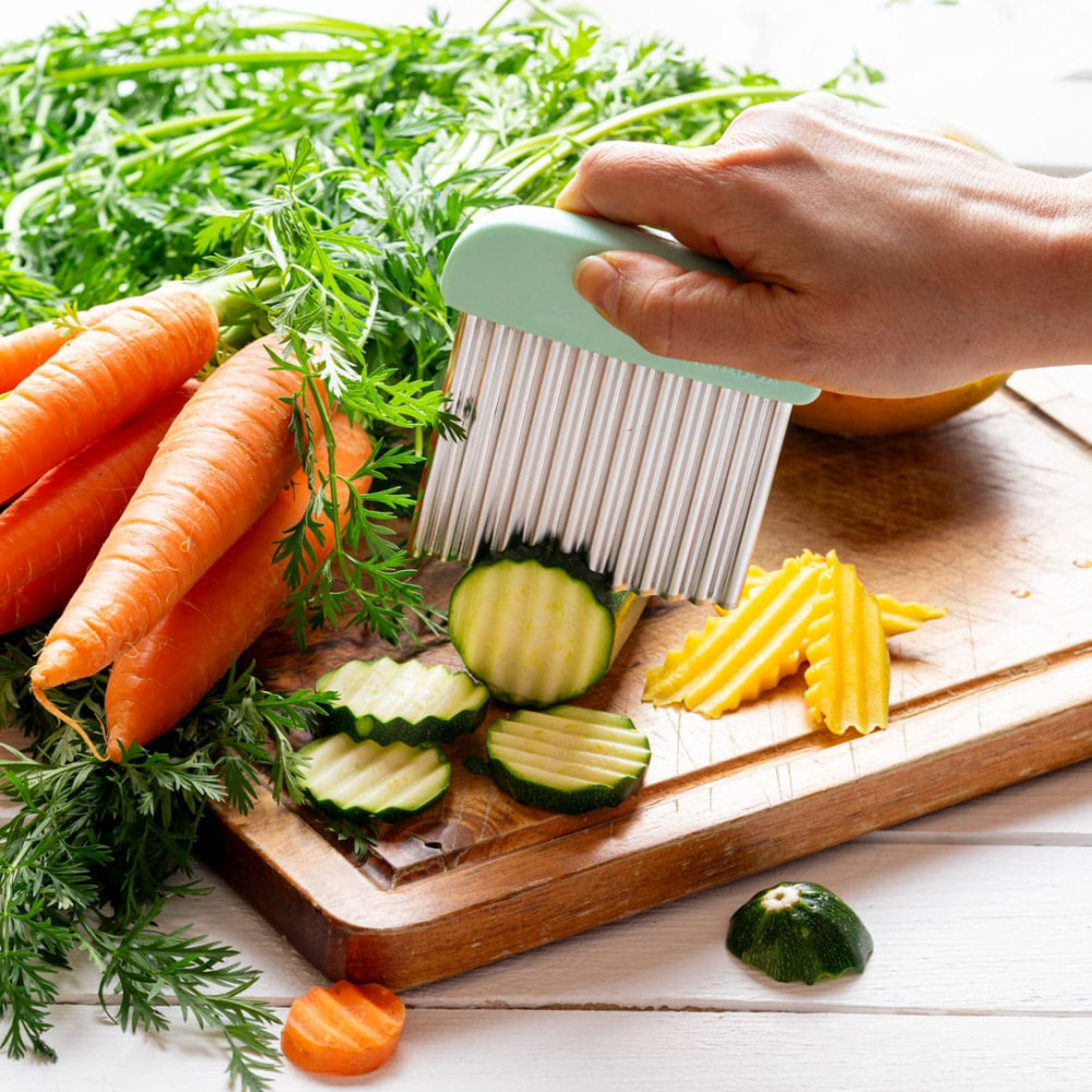 Lekkabox Rainbow Κυματιστός Κόφτης Λαχανικών και Φρούτων