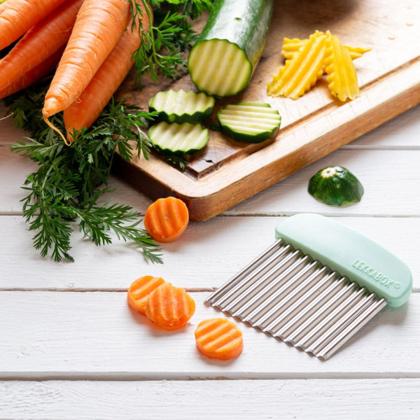 Lekkabox Κυματιστός Κόφτης Λαχανικών και Φρούτων