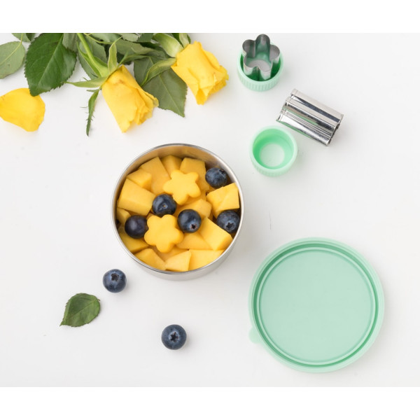 Lekkabox Κόφτες από ανοξείδωτο ατσάλι - Λουλούδια (5 τμχ)