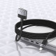 Hoco U141 καλώδιο USB-C σε MagSafe 3, 140W 1.8m (Μαύρο)