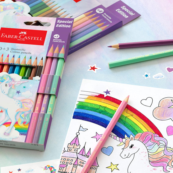 Faber Castell Ξυλομπογιές Μονόκερος 18+6