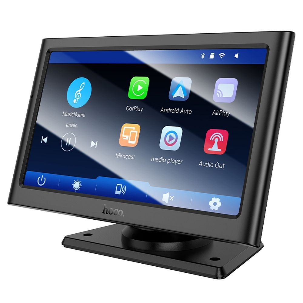 Hoco HU2 7-inch Car wireless Portable Screen