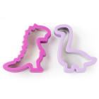 Lekkabox Κόφτες από ανοξείδωτο ατσάλι - Dinosaurs (2 τμχ)