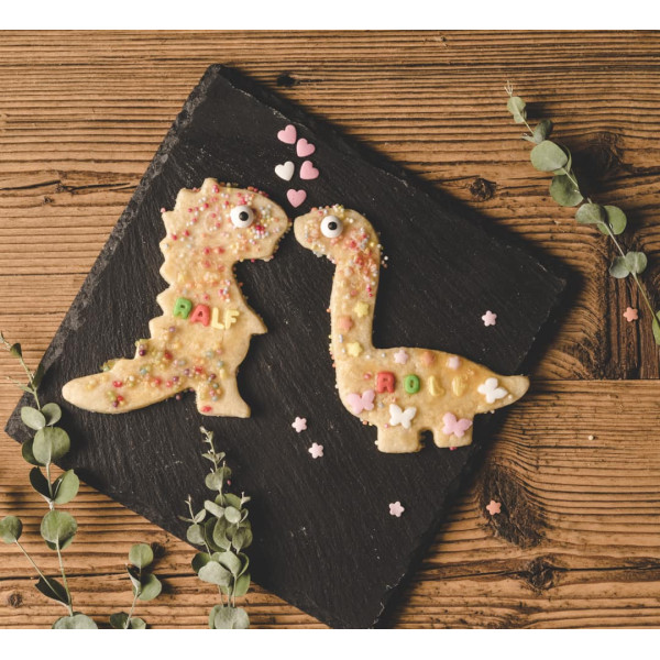 Lekkabox Κόφτες από ανοξείδωτο ατσάλι - Dinosaurs (2 τμχ)