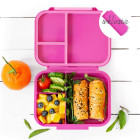Lekkabox Classic Mini Φαγητοδοχείο Tritan με 3 χωρίσματα (Berry)