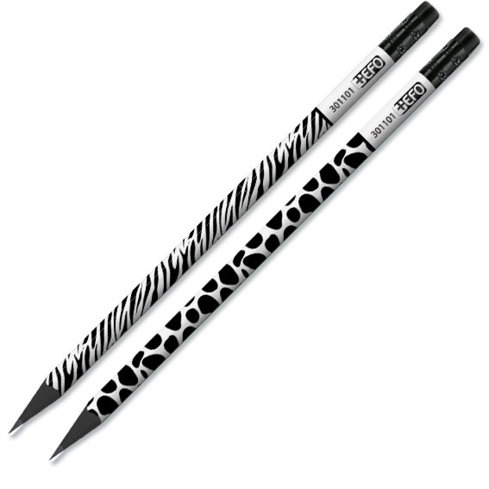 +EFO Μολύβι με Γόμα Animal Black & White