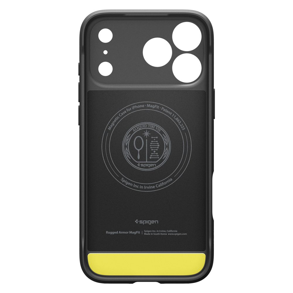 Spigen Rugged Armor Mag Magsafe θήκη για Apple iPhone 17 Pro Max (Matte Black)