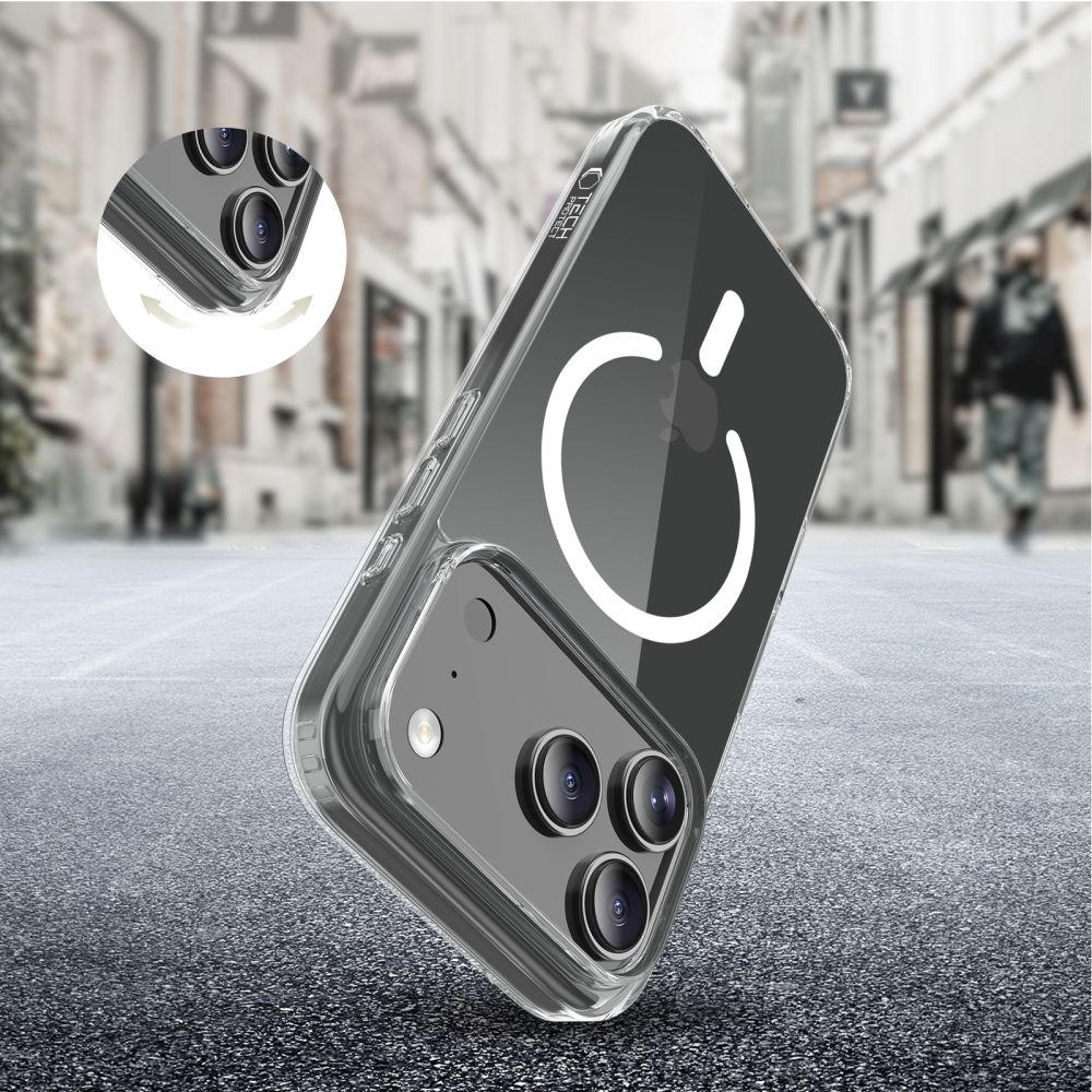 Tech-Protect Flexair Hybrid Magsafe θήκη για Apple iPhone 17 Pro (Clear)