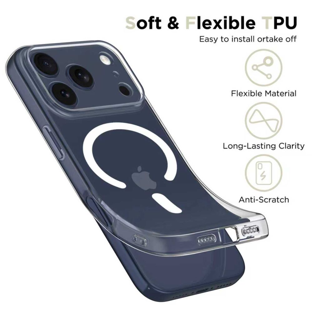 Tech-Protect Flexair Magsafe θήκη για Apple iPhone 17 Pro (Clear)