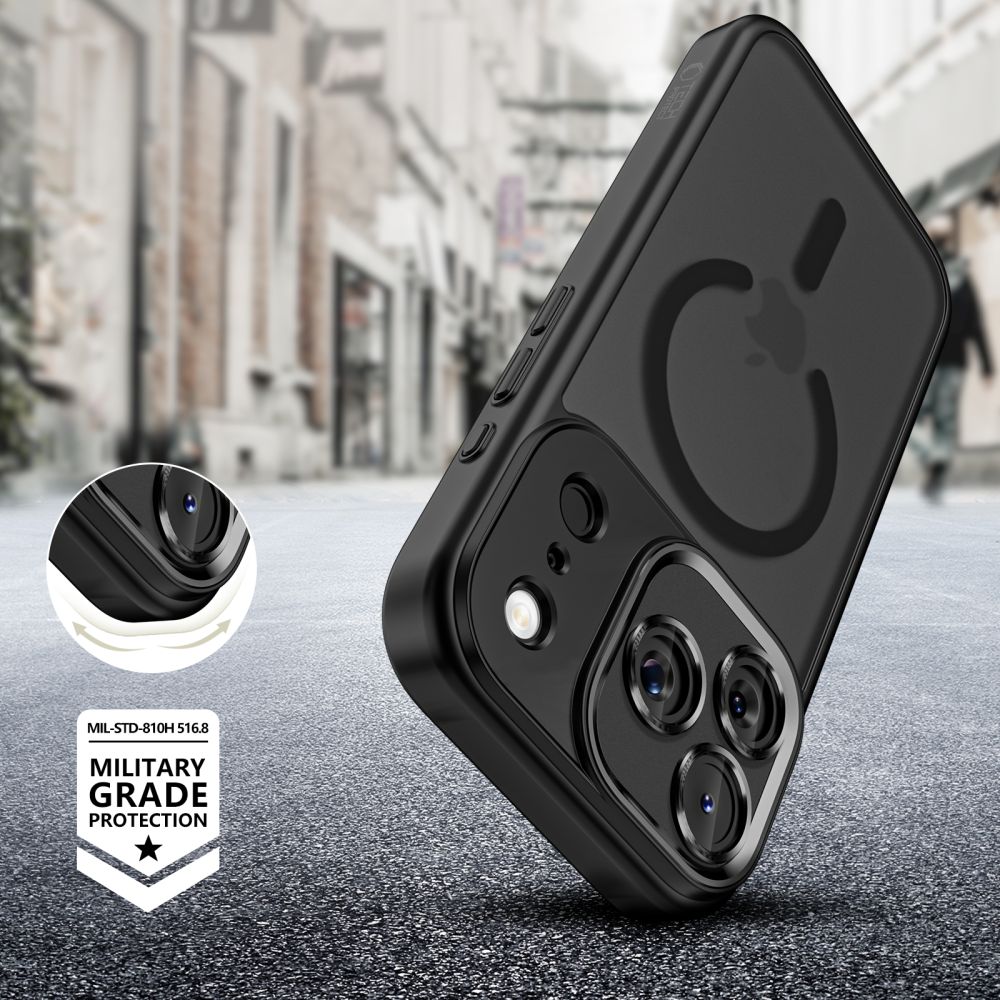 Tech-Protect Magcam Magsafe θήκη για Apple iPhone 17 Pro Max (Matte Black)