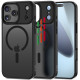 Tech-Protect Magmat XT 4-Set Magsafe θήκη για Apple iPhone 17 Pro Max (Matte Black)