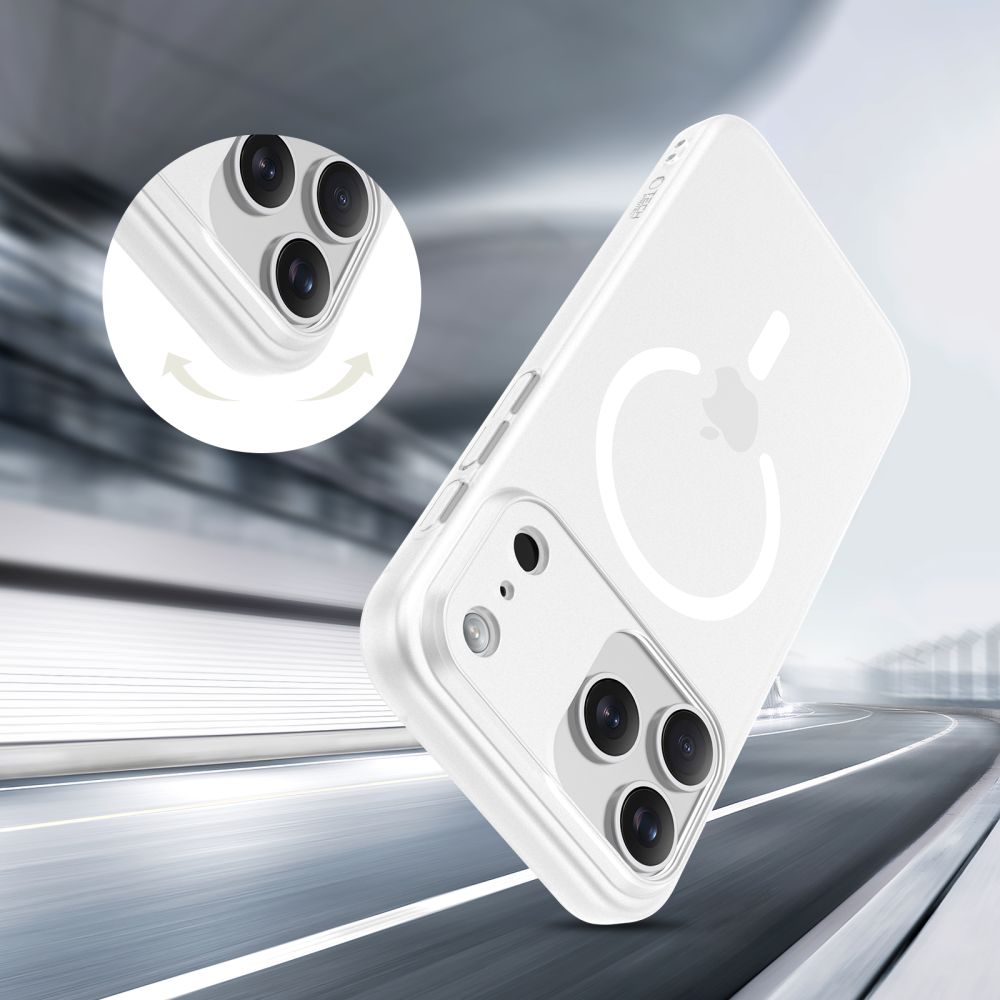 Tech-Protect Magslim Magsafe θήκη για Apple iPhone 17 Pro (Matte White)