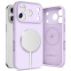Tech-Protect Silicone Magsafe θήκη για Apple iPhone 17 Pro Max (Mauve)