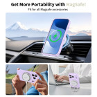 Tech-Protect Silicone Magsafe θήκη για Apple iPhone 17 Pro (Mauve)