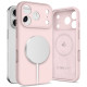 Tech-Protect Silicone Magsafe θήκη για Apple iPhone 17 Pro Max (Pink Pearl)
