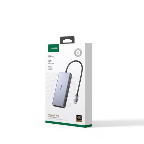 Ugreen CM681/15978 USB-C Multifunction Adapter 13 σε 1