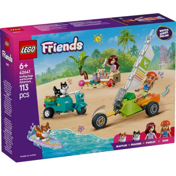 LEGO Friends Surfing Dogs & Scooter Adventure (42641)