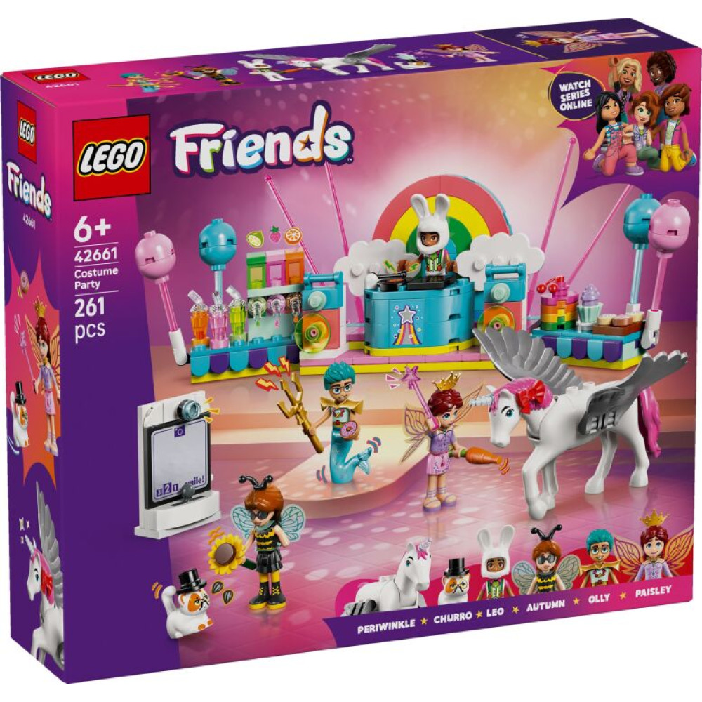 LEGO Friends Costume Party With Unicorn & Fairy (42661)