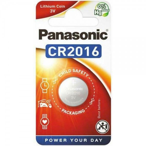 Panasonic CR2016 μπαταρία λιθίου 3V 1τμχ