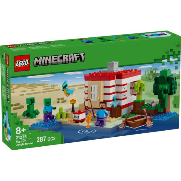 LEGO Minecraft The TNT Jungle House (21275)