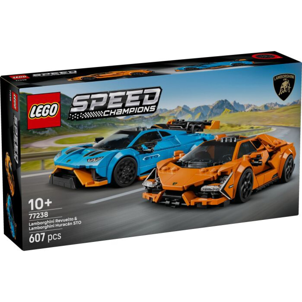 LEGO Speed Champions Lamborghini Revuelto & Hucaran STO (77238)