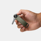 OrbitKey Key Organiser Pro Saffiano Leather Κλειδοθήκη Μπρελόκ (Olive)